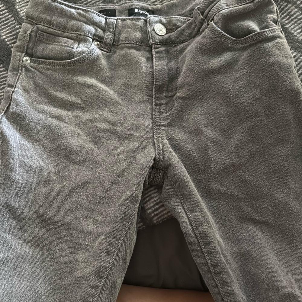 Hudson Girl skinny Jeans in Classic Gray